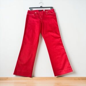 NEW, Buffalo David Bitton, Red Bootcut Stretch Jeans, Size 4